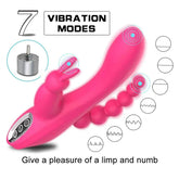 SensuaVibra - 3 IN 1 Clitoral and G-Spot Vibrator